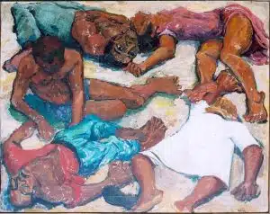 Murder at Sharpeville, Godfrey Rubens