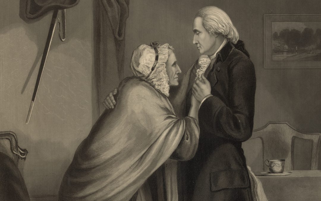 George Washington and his Mother